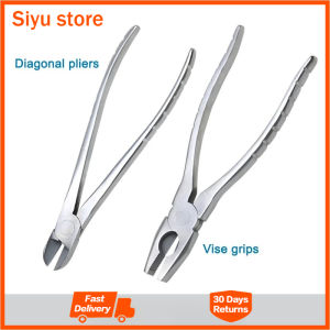 Orthopedic Flat Nose Pliers with Serrated Jaws Veterinary Kirschner Wire Cutter Stainless High Quality Orthopedic Instrument