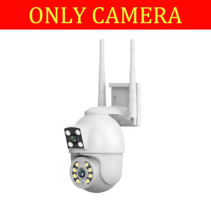 CCTV Camera V380 Pro Dual Lens Connect Cellphone Outdoor  IP66 Waterproof 360° PTZ Control Two-Way Audio Auto Tracking remote APP Control Video Surveillance systems