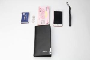 Baellerry Men Wallets Classic Long Style Card Holder Male Purse Quality Zipper Large Capacity Big Brand Luxury Wallet For Men