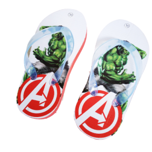 Sandal Jepit Anak Avengers HULK Ukr 26 - 35 sandal avengers / sandal anak hulk / sandal anak karakter hulk