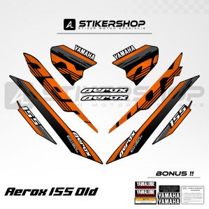 STIKER STRIPING AEROX OLD - LAMA GRAFIS VARIASI 010