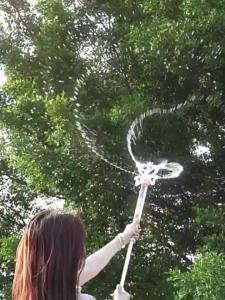 CuddleCove Fairy Wand Water Gun Pull Type Water Blaster Rotating Spray Beach Pool Outdoor Toy for Girls