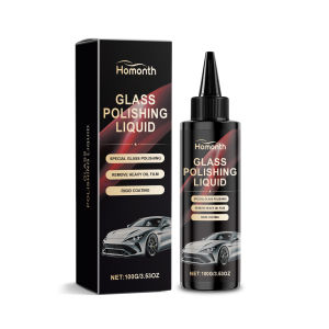 Car Glass Cleaner Treatment Water Spot Remover for Windshield Windows Anti Fog and Water Repellent Coating for Auto Glass Care