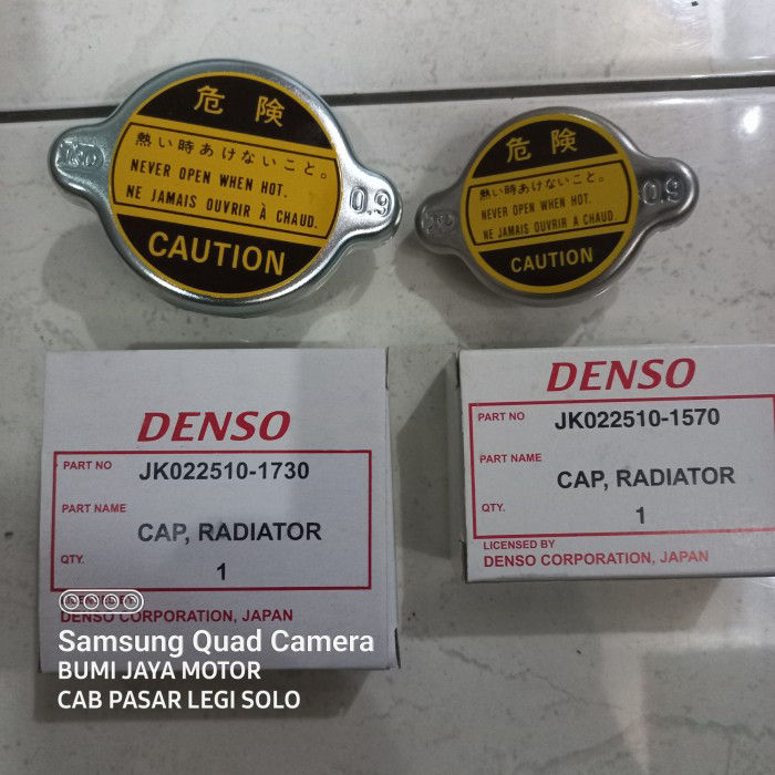 Tutup Radiator Di Radiator TUTUP RADIATOR DENSO ASLI PLAT TEBAL UKURAN BESAR DAN KECIL | Lazada ...