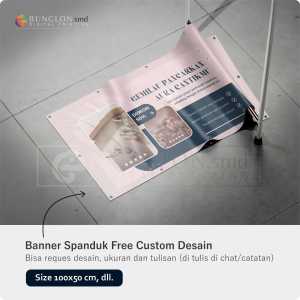 PRINT CETAK SPANDUK BANNER TOKO PERHIASAN FREE DESAIN