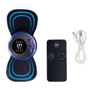 8 Modes 19 Gears EMS Massager Cushion Electric Pulse Neck Massager Body Relax Massager Cervical Back Muscle Pain Relief Tool Meridian Pulse Massage