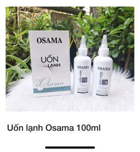 Uốn lạnh tại nhà OSAMA (100mlx 2) THUỐC UỐN LẠNH OSAMA mùi dễ chịu thẩm thấu nhanh sóng xoăn bóng