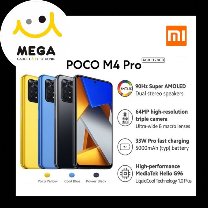 Xiaomi Poco M4 Pro 6GB + 128GB Garansi Resmi Xiaomi Indonesia | Lazada