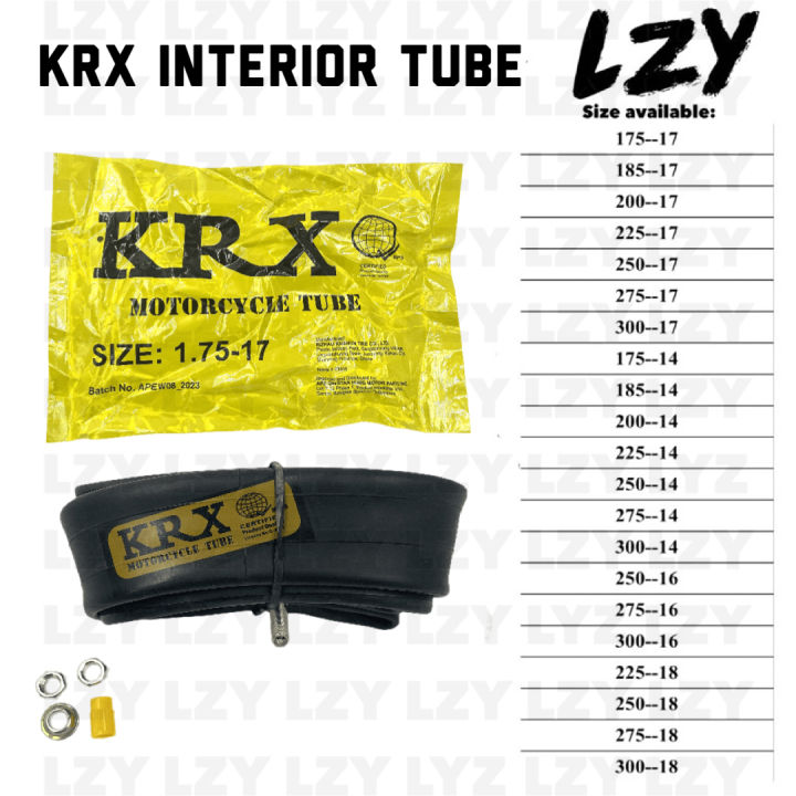 KRX Original Interior Tube Motorcycle Tire High Quality 14 16 17 18
