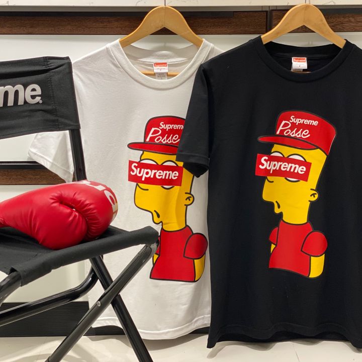 T shirt supreme online bart simpson