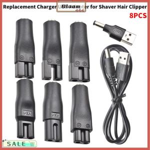 Follow Get New[Bloom Z] 8 PCS Power Cord 5V Replacement Charger USB Adapter Cable DC Converter Universal For All Kinds Of Electric Shaver Hair Clippers