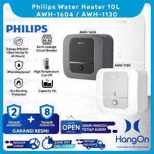 Philips Water Heater 10 Liter 200 Watt  AWH-1604 Hitam AWH1604 Black |  AWH-1130 Putih AWH1130 White Waterheater 10L 200W