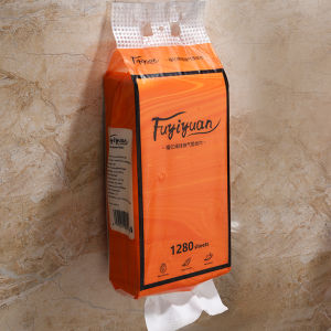 OW 1280 Sheets Wall-Mounted Tissue Paper 4 Ply Facial Tissue Cheap Hanging Paper