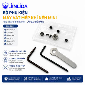 Bộ Phụ Kiện Thay Thế Máy Vát Mép Khí Nén Mini JINLIDA | Vòng Bi Bu Lông Cờ Lê Lục Giác Ốc Vít • Phụ Kiện Thay Thế