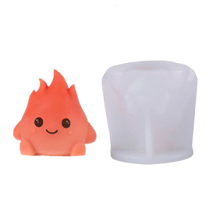 Vịt tượng Silicone khuôn sô cô la khuôn bánh fondant khuôn mẫu 3D hình con vịt khuôn mẫu cho nhựa Epoxy xà phòng