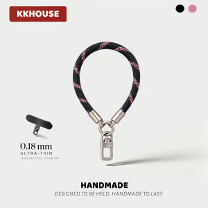 KKHOUSE Phone Lanyard 8mm Anti-Theft Anti-Drop 360° Rotatable Metal Buckle Sturdy For Phone Earphone GoPro