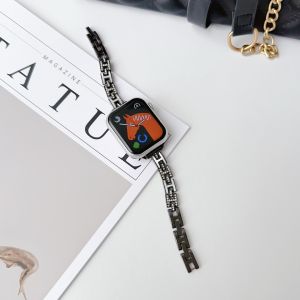 H Diamond-encrusted New Model Compatible with Watch Wristband iwatchs9 Strap 8765SE Metal watch band