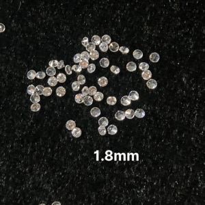 [ 100 viên ] Đá cubic zirconia Star Cut cao cấp đá trang sứcnail đá nhân tạo loại  1.0 mm -> 1.9 mm