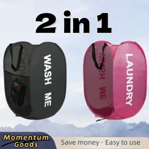 Portable and Mobile Portable Mesh Pop Uplaundry Hamper