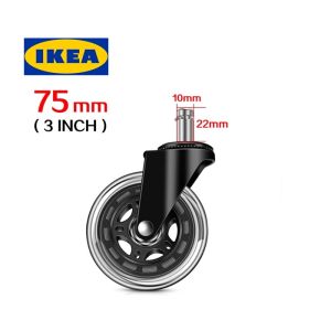 Fits For All Office Swivel Chair Replacement Caster Roller Wheel Spare Parts [1 pc]