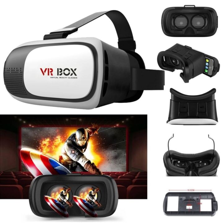READY (COD) Virtual 3D Reality Glasses VR Box Smartphone