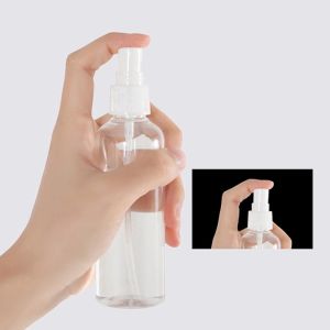 12 Size Transparent Empty Spray Bottles 30ml/50ml/100ml Plastic Mini Spray Bottles Refillable Container Cosmetic