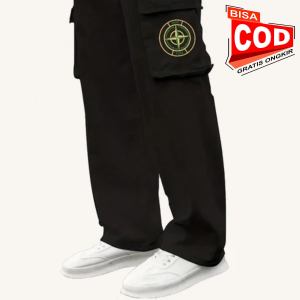 Celana panjang Cargo Bahan Fleece West Coast Kompas Cargo Fleece Long Pants Celana Panjang Flecee Pria Wanita