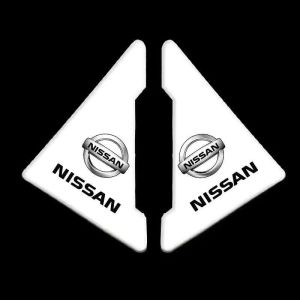 2Pcs Car Door Corner Cover Anti Scratch Protector Protection Sticker for Nissan Teana Tiida X-Trail Pathfinder Navara NP300 Qashqai Juke Almera