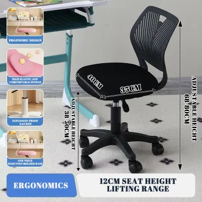 Ergonomic Chair Adjustable Study Chair Office Chair Computer Chair Breathable Chair Rotating Chair