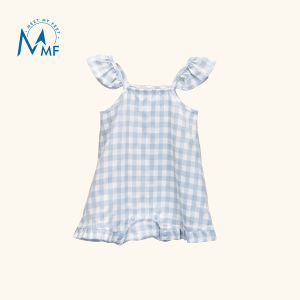 MMF MALLOWS - RIO CHECKERED RUFFLE ROMPER