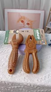 25 Đồ chơi chó tự giải trí cho chó mới năm mới giảm bớt sự nhàm chán que nhai bằng gỗ-plastik đồ chơi làm sạch răng bền cho chó vừa và lớn