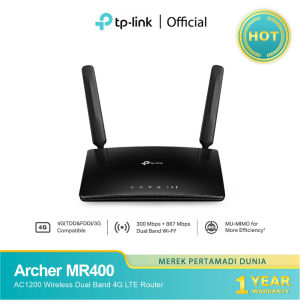 Router TP-LINK Archer MR400 AC1200 4G LTE Dual Band Wifi Langsung Sim Digi/Umobile/Maxis/Celcom/XOX/YES Modem Router TL-MR400