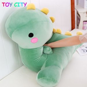 恐龙公仔抱枕 bantal peluk comel 20/30/40/50CM Dinosaur Pillow Plush Toys Doll Stuffed Toys for Girls Sleeping Large Pillow Accompanying Doll Ragdoll Girl Soft Baby Toys
