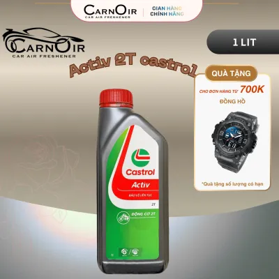 ( combo 2 chai xe số) Dầu nhớt Castrol Power 1 4T 10W-40 0.8L/1L cho xe số - castrol vàng