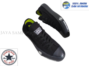 SEPATU SEKOLAH SMP SMA FULLHITAM ALLSTAR BLACK SCHOOL LOW PREMIUM CHUCK TAYLOR CONVERSEE CT UNDEFEATED VIETNAM HITAM SCHOOL SMA SMP PREMIUM