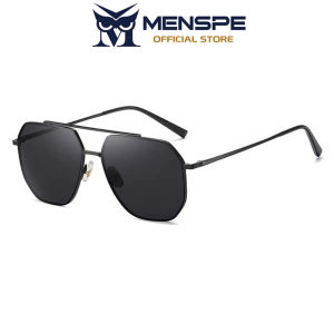 MENSPE Men’s Polarized Sunglasses Double Beam Sunglasses Retro Driving Sunglasses UV400 Clean Vision Sunglasses Cycling Riding Running Glasses for Men