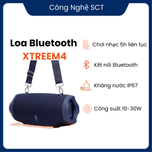 ( MỚI 100% ) Loa Bluetooth Không Dây Xtreem 4 – Thiết Kế Sang Trọng Âm Thanh Mạnh Mẽ Bass Trầm Kết Nối Ổn Định - Bảo Hành Lỗi 1 Đổi 1