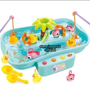 Mainan pancing Go Fishing Game Bebek Bisa Diisi Air FU 1116 | Figureans Mainan Memancing Ikan Bebek Go Fishing Duckling Series Game Electronic Edukasi Pancingan Kolam Bisa Diisi Air Murah Dan Berkualitas Cocok Untuk Anak Cowok Dan Cewek