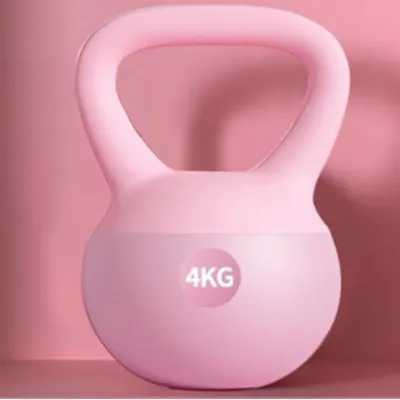 GUGU HOME [COD] Kettlebell 4kg 6kg Women Home Gym Fitness Weight for Squat Glute Core Full Body Workout