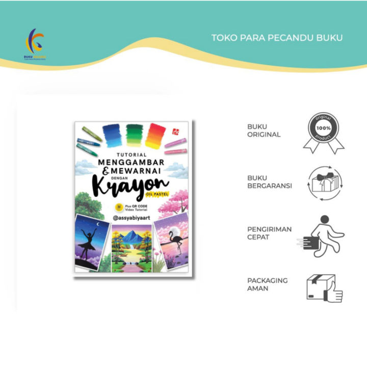Buku Mewarnai - Tutorial Menggambar Mewarnai Dengan Krayon ...