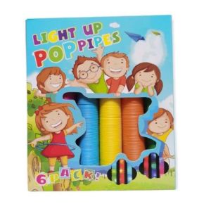Set Pop Tubes 1 Box Pop Pipes Stick Pipa Selang Fidget Toy Viral