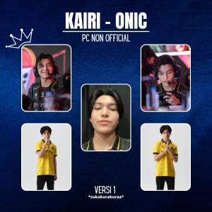 Photocard Kairi - Onic (Mobile Legend)