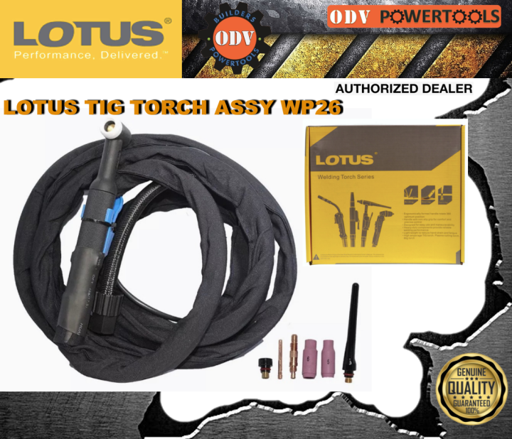 LOTUS TIG Welding Torch Assembly Set 4m ODV POWERTOOLS Lazada PH