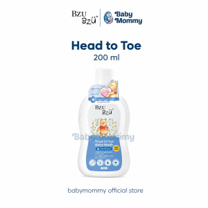 Babymommy👶BZU BZU Head to Toe Baby Wash 200ml 600ml Oat Milk Shower Cream Travel Kit Cleansing Mousse Shampoo Treatment