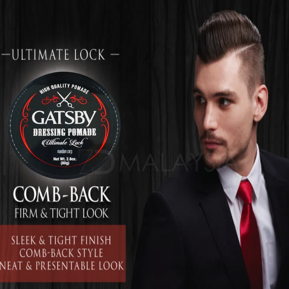 gatsby dressing pomade classical tight GATSBY Dressing Pomade Classical Tight 80g Man Men Shine look Hair styling beauty care