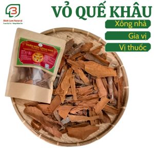 Vỏ quế khô dùng đốt với bếp xông thảo mộc giúp Khử mùi Thanh lọc không khí Thanh tẩy nhà cửa Xua đuổi côn trùng