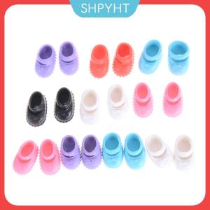 SHPYHT 5คู่12ซม.ตุ๊กตารองเท้าอุปกรณ์เสริม KELLY Doll สับสนตุ๊กตารองเท้าเด็กของขวัญของเล่น