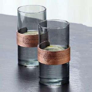 Bình và Ly thủy tinh màu xám đựng nước cao cấp (Bình và ly tách lẻ bán riêng)