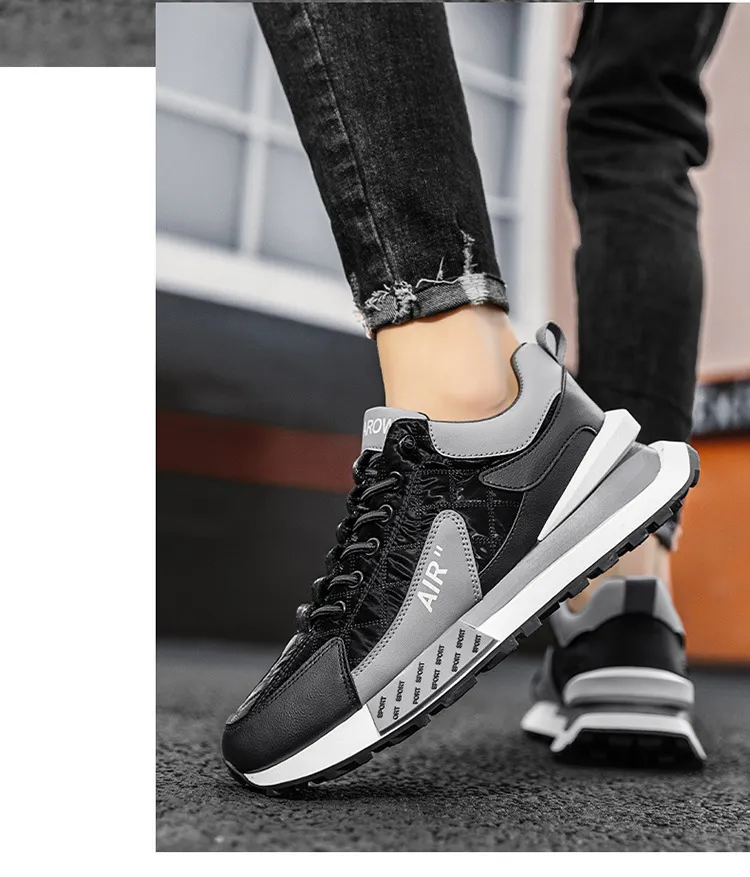 Cross Border Popular Wearable Rubber Outsole AIR Casual Sneakers Men's  Shoes Zapatillas Hombre Chaussure Homme Tenis Masculino