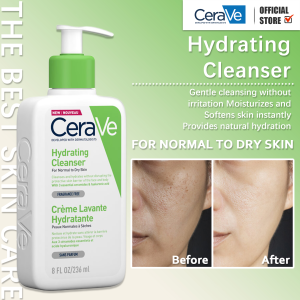 CeraVe Dermacare Hydrating Foaming Cleanser/Moisturizing Lotion/SA Cleanser for All Skin Types 236ml